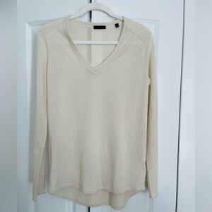 ATM Soft Cream Cashmere Sweater